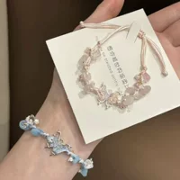 Ручная ручная веревка Бабочка новый ручной браслет Бабочка плетеная ручная веревка для девушки нишу