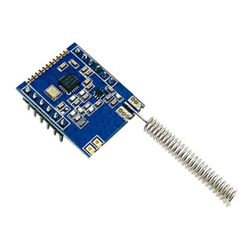 si4432无线收发模块数传(弹簧天线）1500MXD宽频嵌入式宽频通信