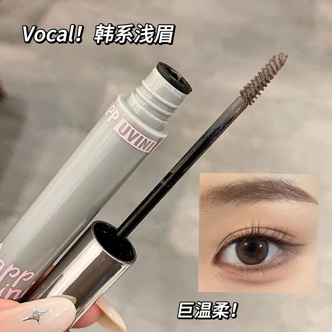 Cappuvini plumas ligeras crema de cejas natural no es fácil de manchar cosméticos cejas maquillaje barato maquillaje de estudiantes