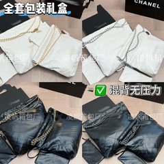 小香风垃圾袋包时尚单肩斜跨女包菱格大容量链条包链条菱格女包