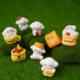 Micro landscape cute coffee line puppy ornaments landscaping diy decorations accessories car mini small ornaments