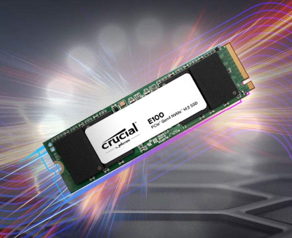 Suitable for Yingruida Micron Ssd Solid State Drive M.2 Interface E100丨5000Mb/S Read 1Tb