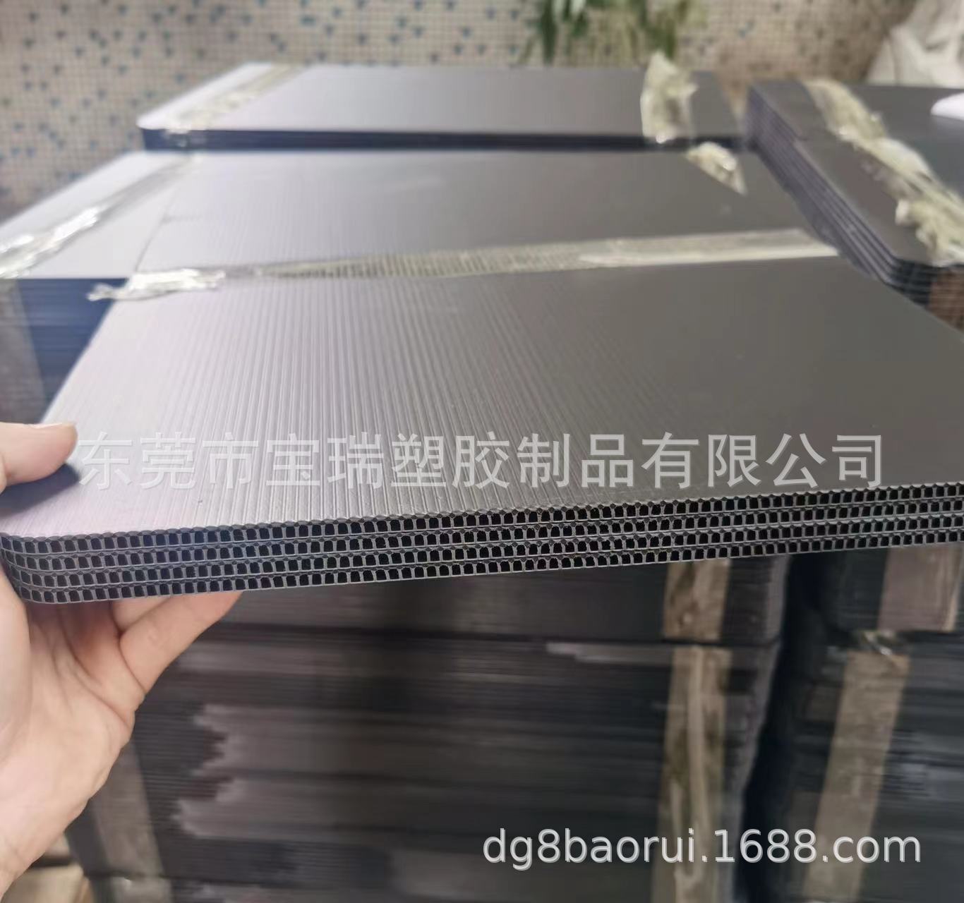 供应PP中空板 万通板隔板 塑料瓦楞板包装片材 循环使用 2-10mm