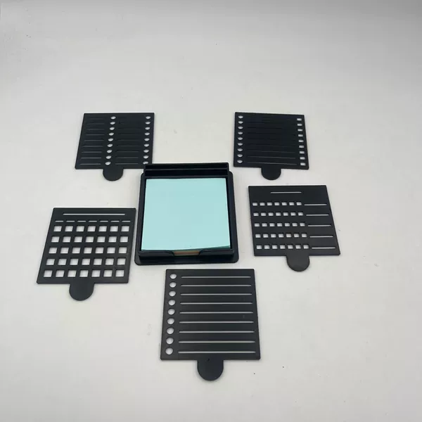 Second generation black + 1 color note paper