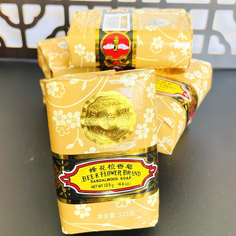 Floral soap sandalwood