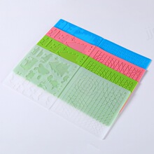 跨境3d打印笔硅胶垫方形DIY立体绘图儿童益智三维图形练习画板垫