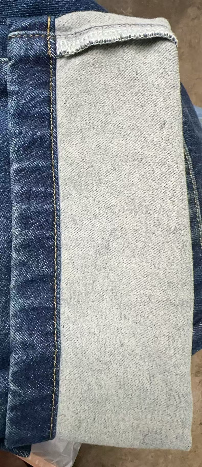 Dark blue plus velvet 10892