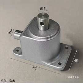 转向器速比锥齿轮伞形齿轮度比直角小型1齿轮箱190换向两出轴