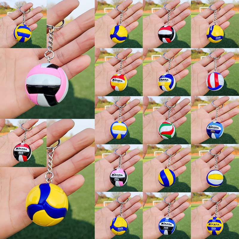 Volleyball bolsos colgantes colgantes recuerdos deportivos estudiantes premios deportivos regalos creativos