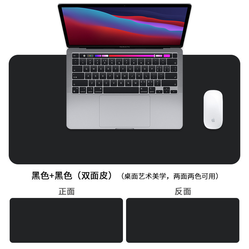 卸売り革マウスパッド超大型ロゴパターンパソコンオフィスデスクパッド防水純色マウスパッド|undefined