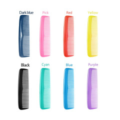 Plastic comb, mini small row comb, compact thick-and-thin brush, hairdressing comb—directly supplied for department stores and hotels, portable design.