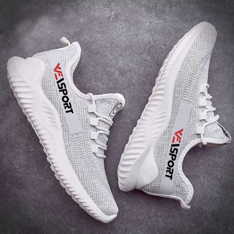 Обувь, мужская летняя, новые популярные дышащие кроссовки, мужская повседневная обувь, кроссовки с мягкой подошвой, производители, оптовая продажа, мужская обувь