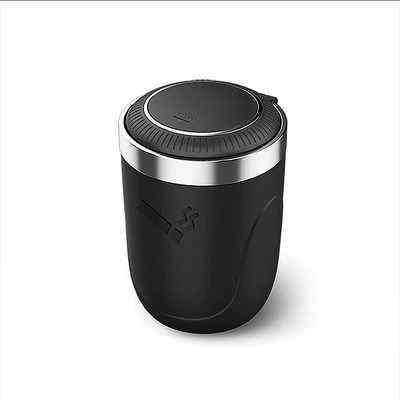 one-button open cover with — Car ashtray