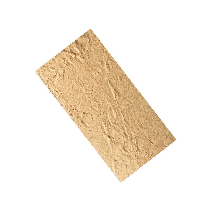 Axe de porcelana blanda piedra abierta estrella luna pared de piedra losa piel fina y suave pared de fondo de piedra flexible Yinganyan losa de piedra blanda