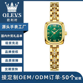 手表工厂定制OEM/ODM代加工厂石英表跨境贴牌女表小方形女士手表