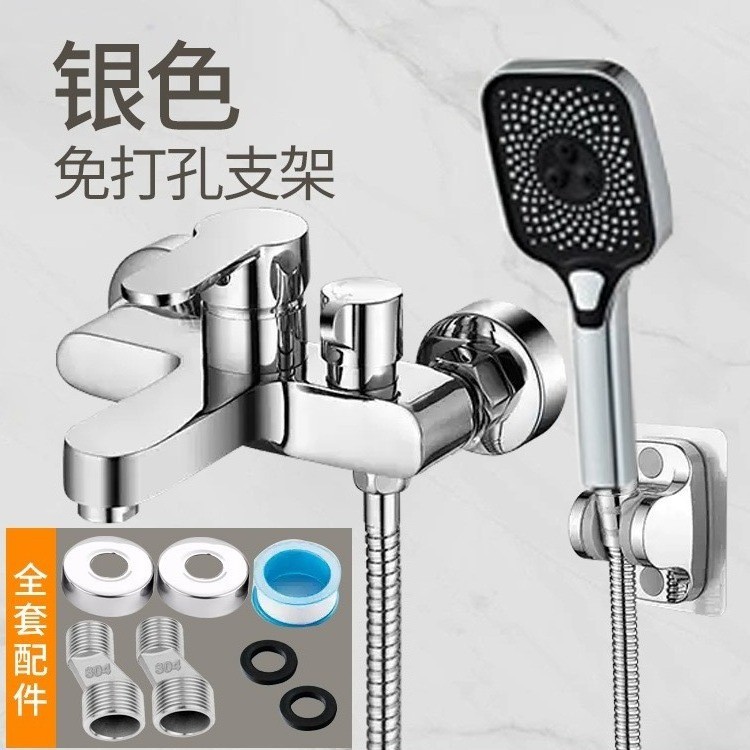 Válvula mezcladora de temperatura constante de cobre, ducha de bañera, grifo de agua fría y caliente, ajuste automático de temperatura, kit simple, venta al por mayor transfronteriza image 25