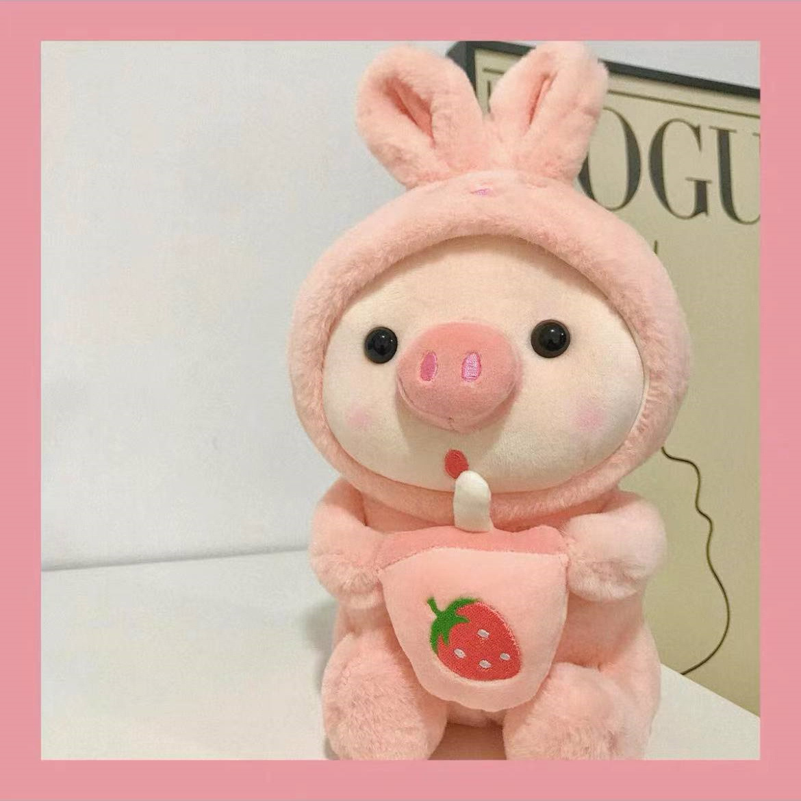 Rabbit milk tea pig