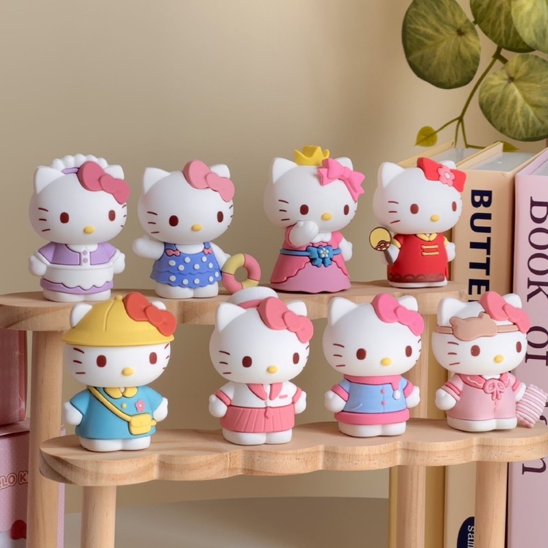 Douyin Xiaohongshu 人気のブラインドボックス ハローキティ ハローキティ オーナメント ドロップシッピング PVC|undefined