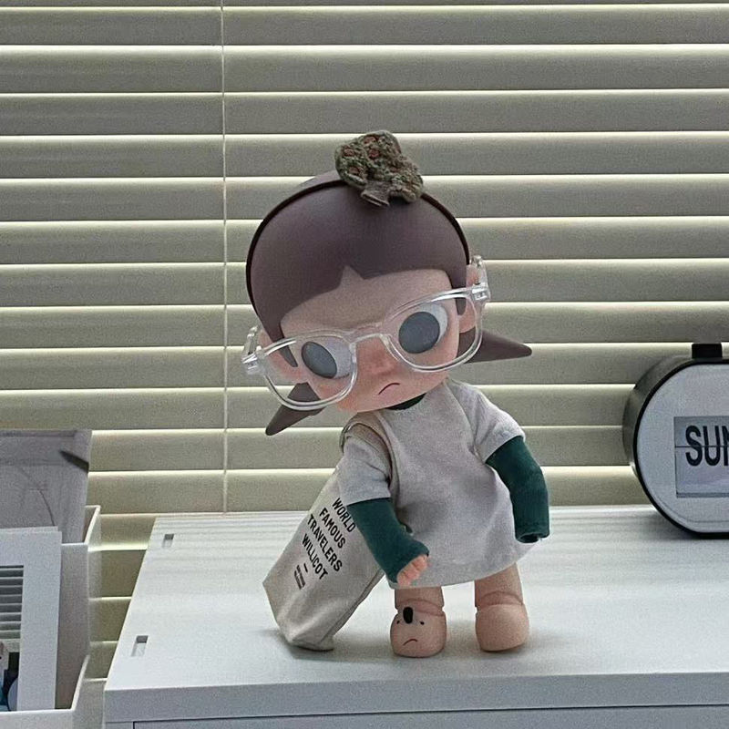 Cool Guazi Sister 1/8 Doll Clothes Daily Pullover Sweatshirt Set Cute Cartoon Doll Dress up Doll Clothes Cool Guazi Sister 1/8 Doll Clothes Daily Pullover Sweatshirt Set Cute Cartoon Doll Dress up Doll Clothes