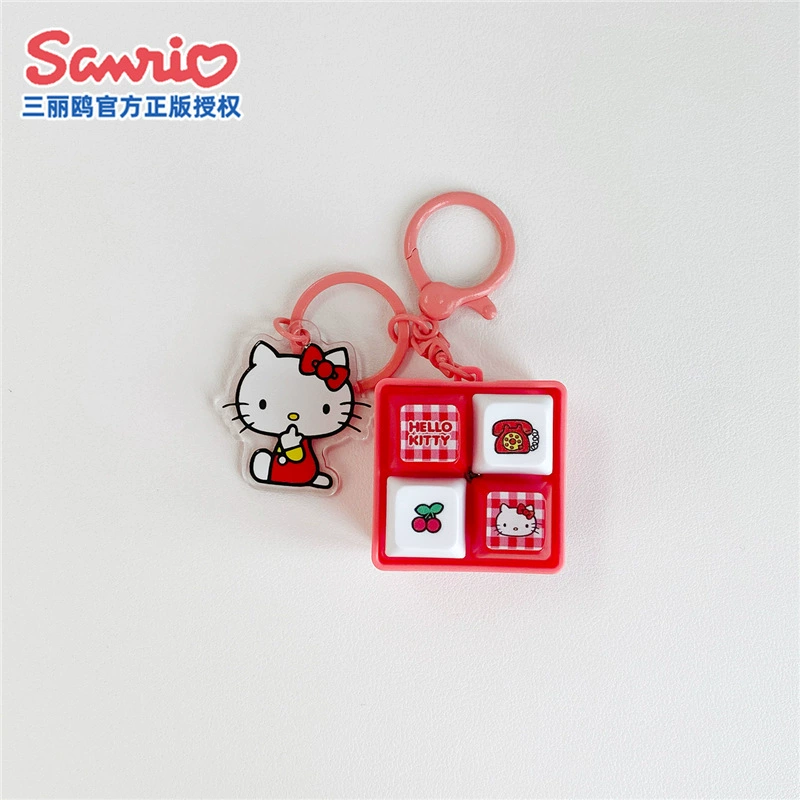Hello Kitty, genuine pendant, doll, keychain, accessory, makes sounds