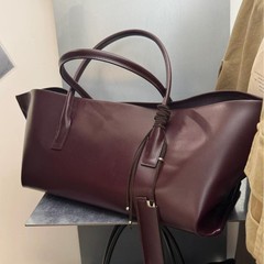 韩国新款小众女包极简通勤手提托特包高级感韩系简约腋下包