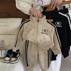男童春秋套装2025新款中小童运动服儿童春装卫衣卫裤两件套痞帅潮