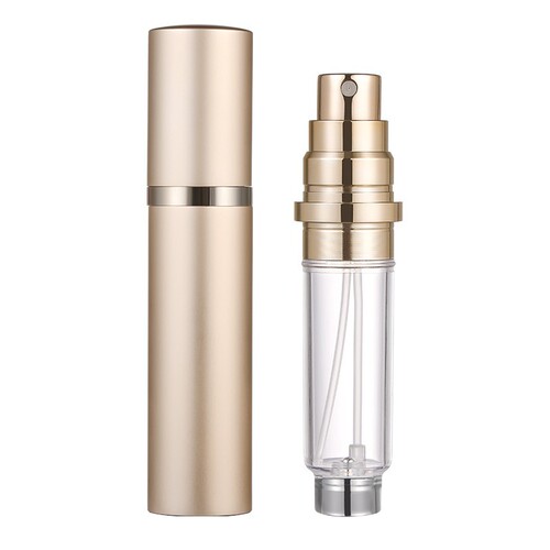 Light luxury high-end perfume sub-bottle 5ML bottom filling direct pump sample glass spray high-end portable mini
