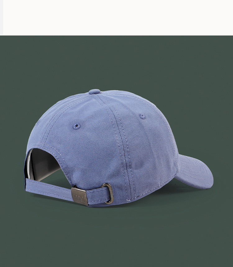 gorra de pareja de bordado de letra pequeña de moda NSTQ30750