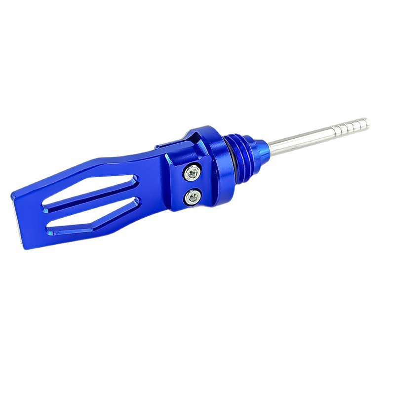 Cross-Border Popular Motorcycle Accessories Modified Cnc Aluminum Alloy Scissor-Style Oil Dipstick Gy6 Oil Measuring Stick Decorative Cover