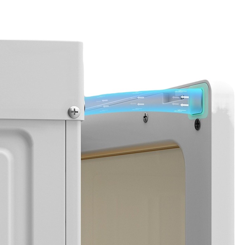 Instalación libre armario simple hogar dormitorio simple moderno de plástico plegable gabinete de alquiler de la habitación