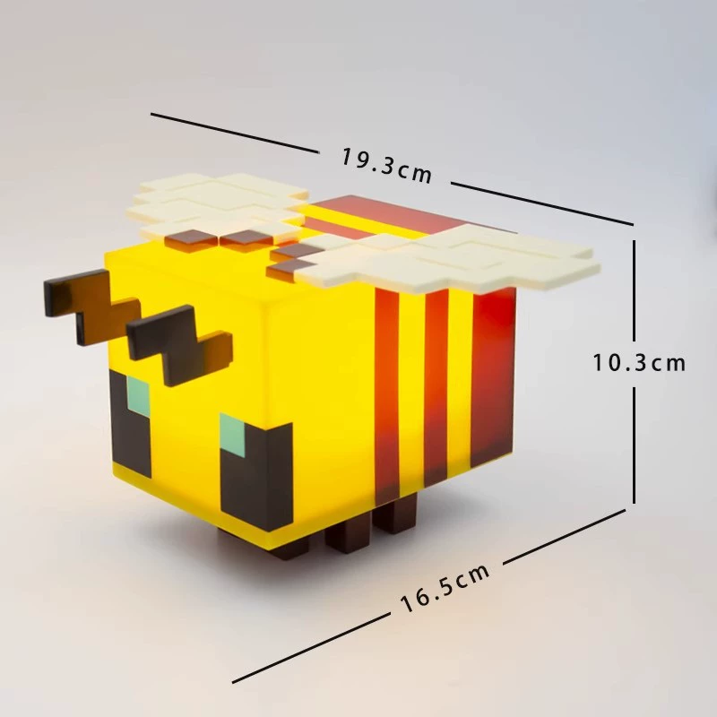 Toy, minifigure, night light, glowing lamp, bee, Birthday gift