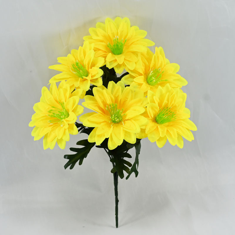 Flores de simulación de 6 peonía de ángulo agudo flor de decoración de suelo flor de decoración de flores