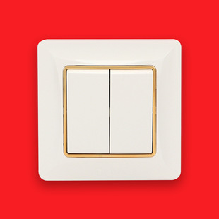 European-style wall switch power socket board French regulations European standard concealed switch foreign trade factory wholesale