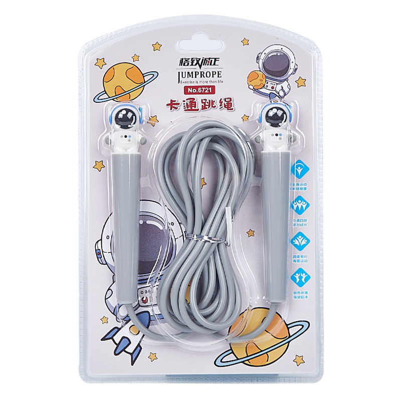 Dibujos animados lindo saltar cuerda divertido modelado cuerda de saltar suave boutique cultural regalo creativo astronauta saltar cuerda dinosaurio saltar cuerda