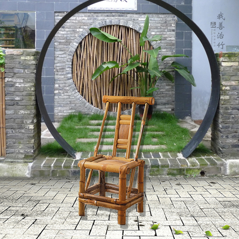 竹桌椅竹椅坝坝茶椅竹靠背椅手工庭院竹家具休闲椅户外火锅椅热卖-阿里巴巴