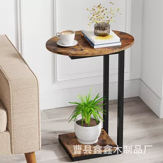 边桌小茶几床头柜角几桌子客厅沙发床边桌储物柜方桌小圆桌可移动
