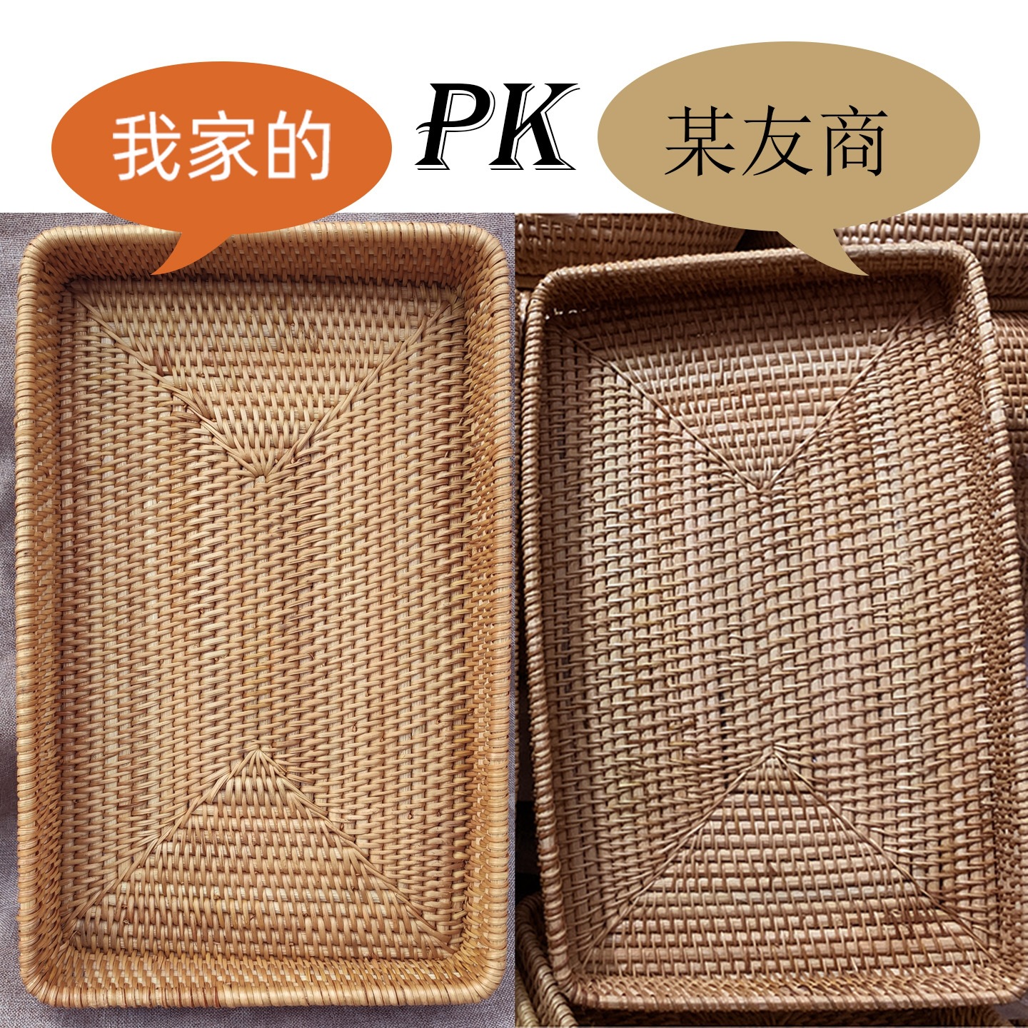 Mesa de té de caña casera creativa de frutas pan cesta de frutas portátil bandeja de hotel toalla cesta de almacenamiento