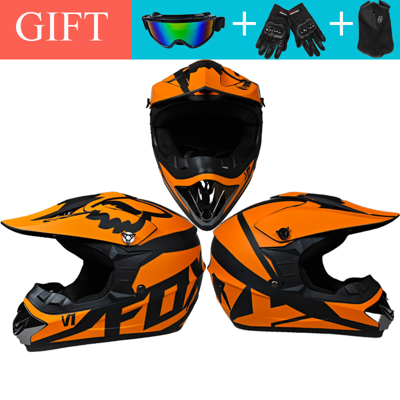 Cross-Border Foreign Trade Off-Road Helmets, Beach Bike Helmets, Youth Mountain Bike Downhill Helmets, Go-Kart Helmets, Electric Bike Helmets