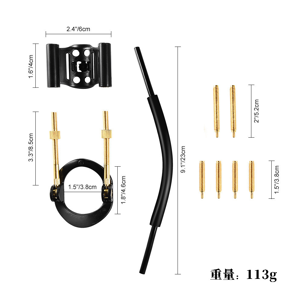 Male Penile Stretcher with Metal Bracket Connecting Ring, Manual Physical Exerciser — detail image 10