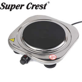 Super Crest跨境家用小型电热炉旋转按钮发热盘加热电炉欧英澳规