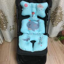 婴儿车棉垫加厚减震韩版垫子宝宝推车垫餐椅坐垫秋冬垫全棉
