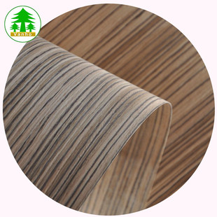 Spot Wholesale Vertical Stripesd Black Gold Wood Technology Veneer UV Veneer Wardrobe Cabinet Door Panel Can Be Attached to Non-woven Fabric