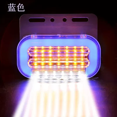 24V Waterproof Side Lights Tire Lights Dönmə işıqları - light-guide-6d-edge-light-24v-blue-standard