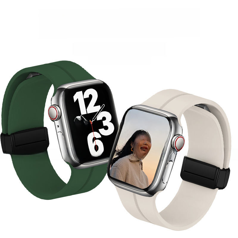 Applicable Apple Watchs9/8/7/6/SE/Ultra Apple Silicone Silicone…
