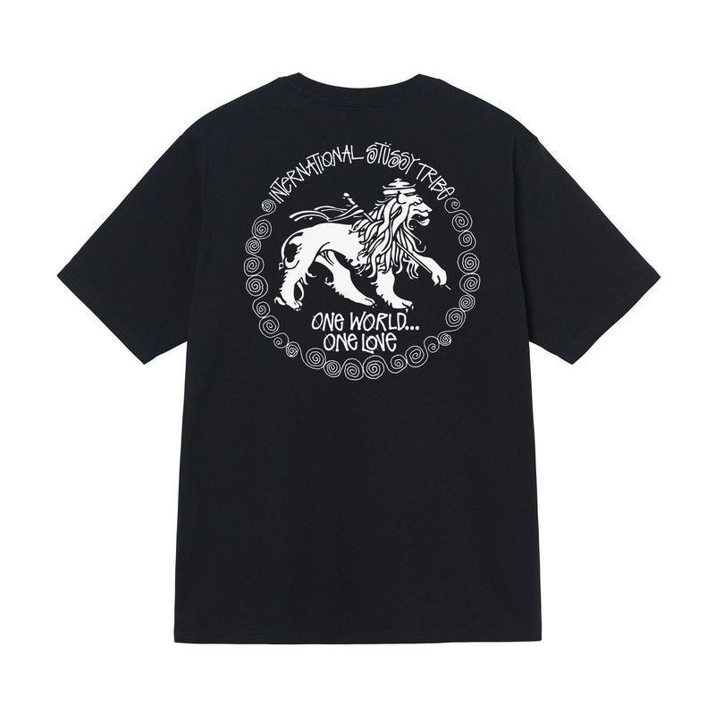 stusy スタッシー 2025年新作 8 男女兼用 半袖Tシャツ 夏 ブラック ホワイト メンズTシャツ ゆったり 230g|undefined