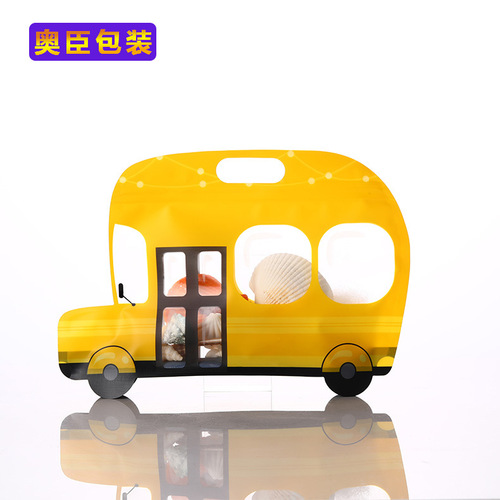 Car baking packaging bag toy plastic bag food bag parts handbag biscuits snowflakes stand-up bag