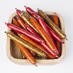 Direct Manufacturer Wholesale Pet Sausage for Dogs Training Rewards Snacks for Cats Chicken Sausage 30 Pack