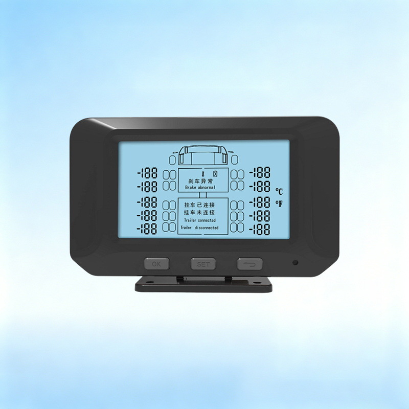 Wireless Temperature Monitoring Device for Truck Wheel Hubs, Universal Wheel Hub Monitor for Trucks and Trailers, Real-Time Brake Monitoring