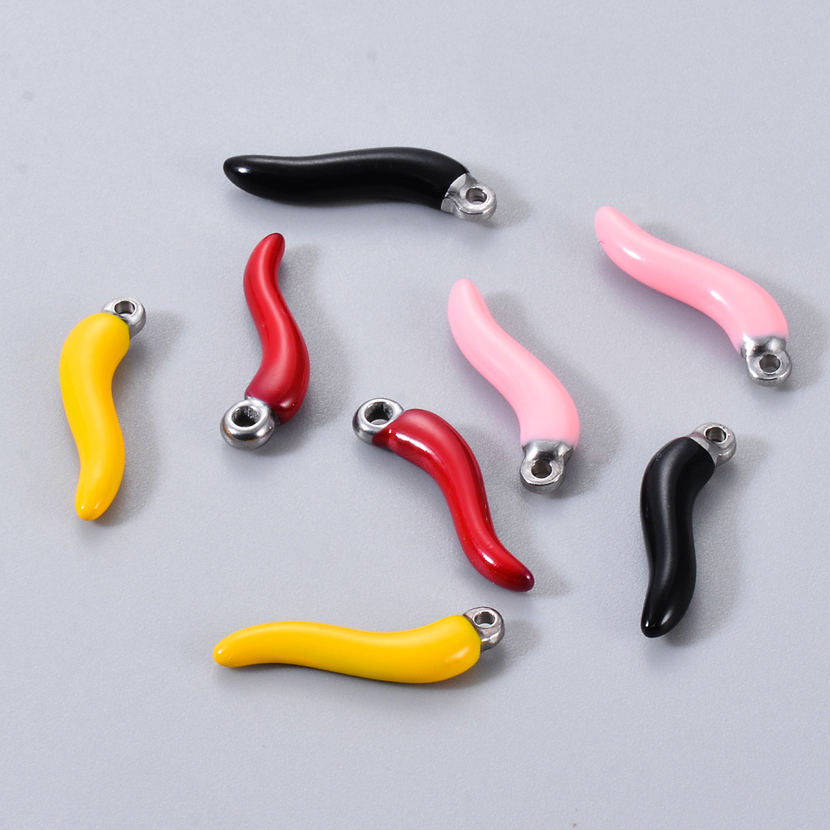 Simple Style Style 5 PCS/Package Stainless Steel Pendant
