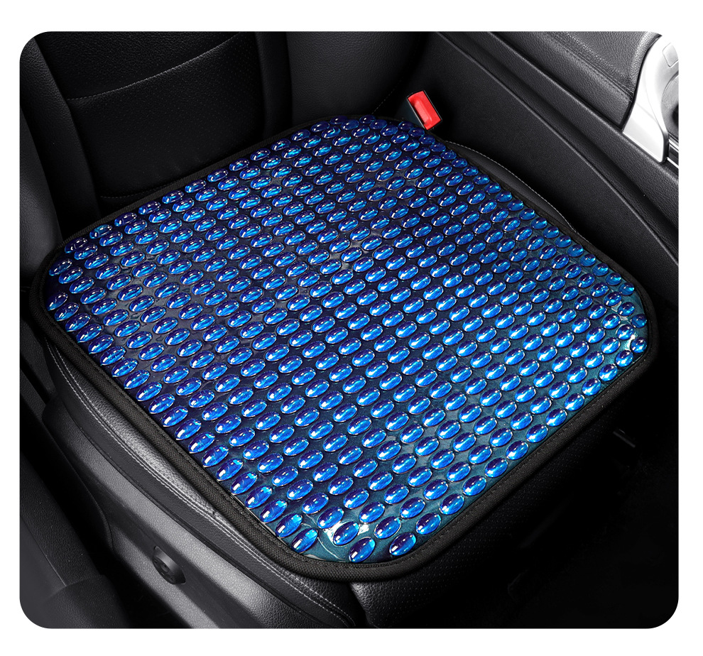 Cross-Border Honeycomb Gel Car Lumbar Support Ice Silk Cooling Pad Home Office Lumbar Pillow Cushion Car Lumbar Support Gel Ice Pad